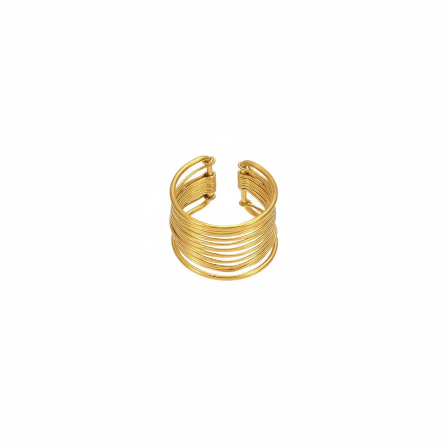 Anillo Multihilo Dorado