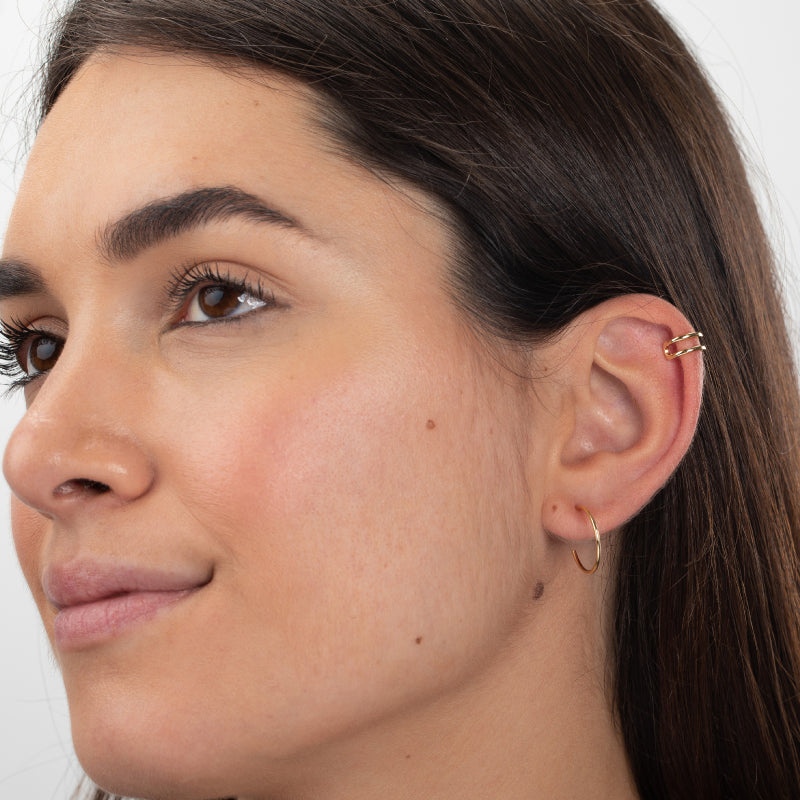 Pendientes Aro Mini Plata de Ley 925
