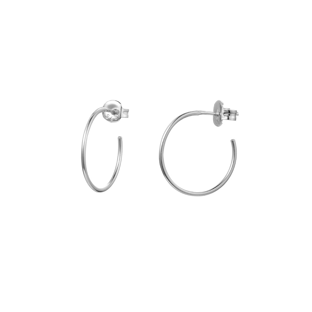 Pendientes Aro Mini Plata de Ley 925